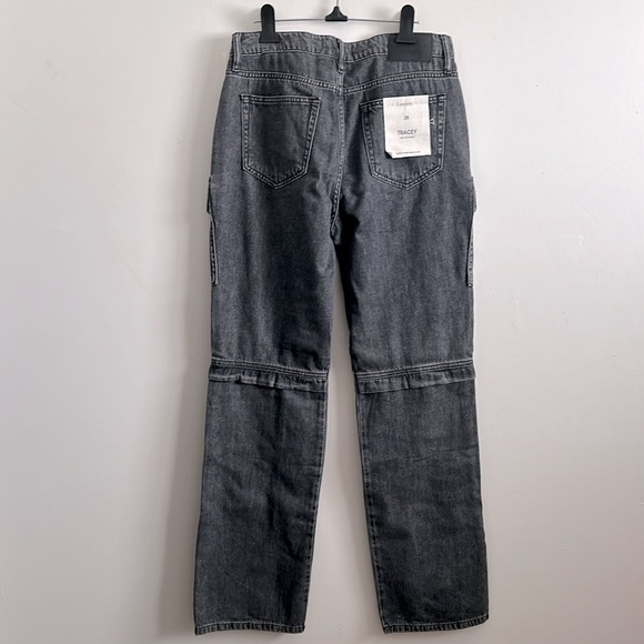 BNWT Hidden Tracey High Waist Straight Leg Cargo Jeans size  28 - Picture 5 of 6